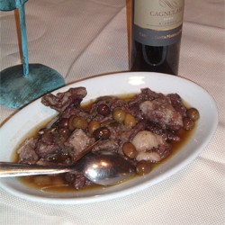 CINGHIALE CON LE OLIVE