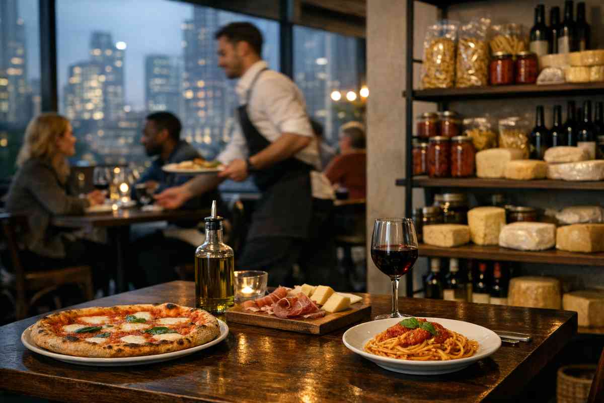 I ristoranti italiani nel mondo sfidano l’avanzata dei fast food