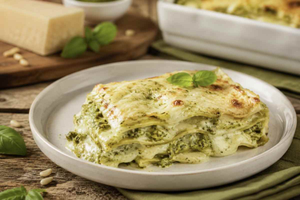 Le lasagne al pesto stanno vivendo una nuova stagione nelle cucine italiane, soprattutto tra chi cerca un’alternativa più fresca e veloce