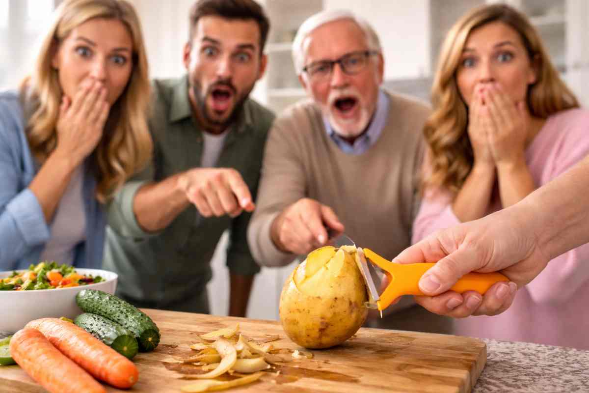Pelapatate usato contrario